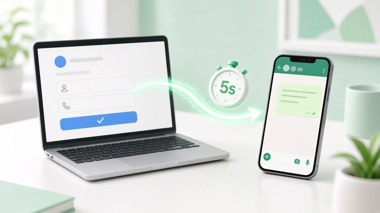 You are currently viewing How to Send Facebook Lead Ads to WhatsApp Automatically (and Reply in Seconds)