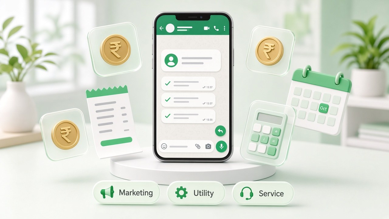 You are currently viewing WhatsApp Business API Pricing in India (October 2026): What Every Message Costs