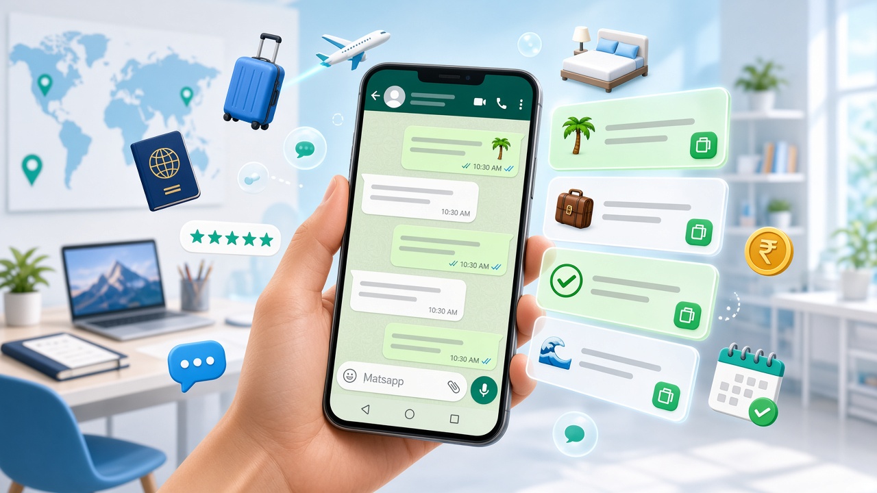 You are currently viewing 20 WhatsApp Message Templates for Travel Agents (Copy and Paste)