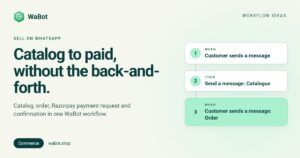 Read more about the article WhatsApp Catalog Order Payment Automation: From Order to Paid