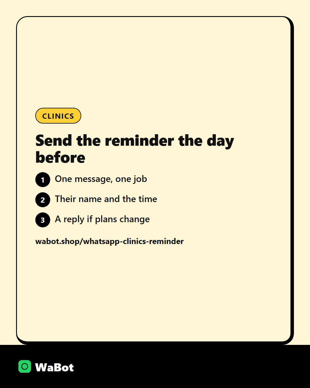 You are currently viewing Appointment reminder template for clinics