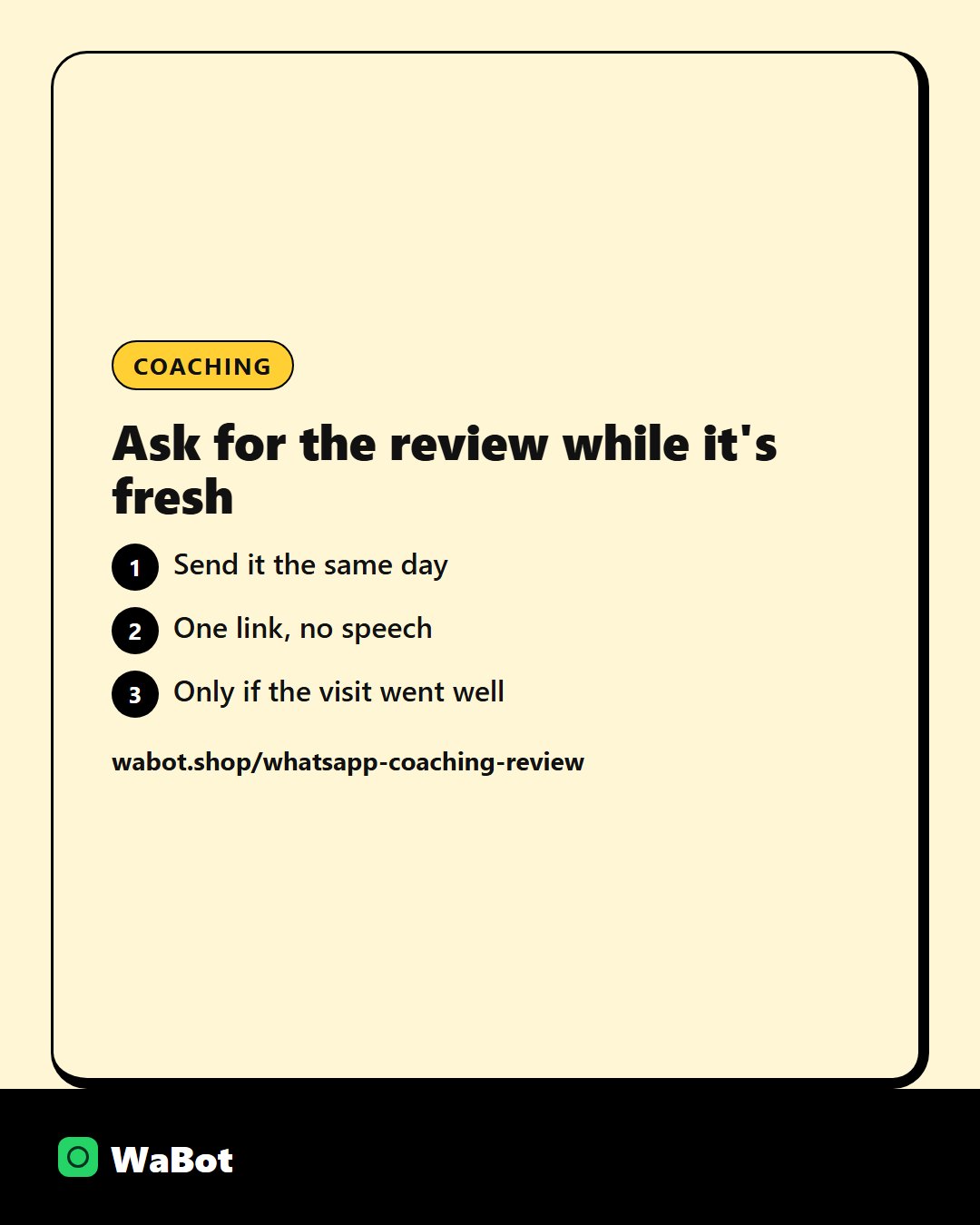 You are currently viewing Google review message for coaching institutes
