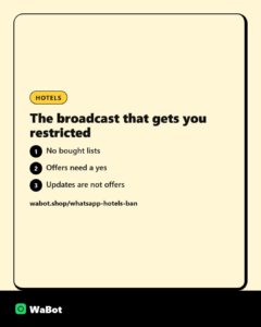 Read more about the article The WhatsApp mistake that gets hotels and homestays restricted