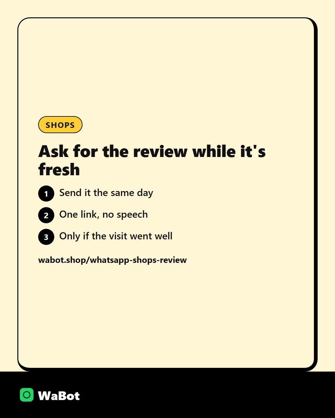You are currently viewing Google review message for retail shops